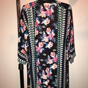 Womens Flowered Tunic